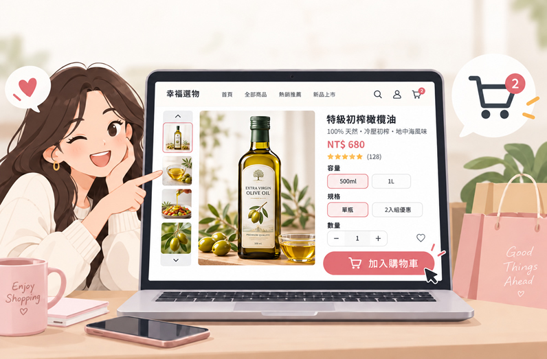 挑選商品